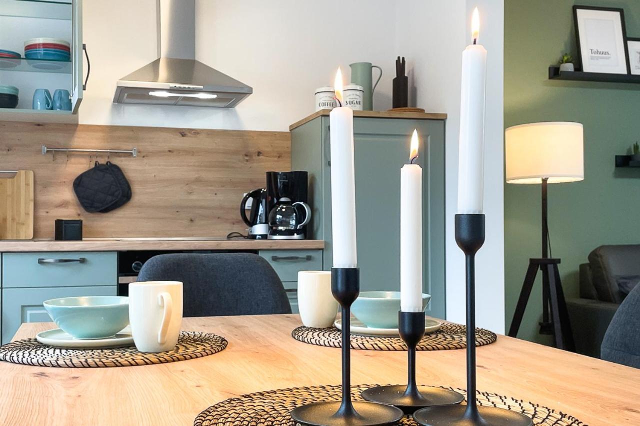 Gut Gross Fedderwarden, Ferienwohnung Mettje Butjadingen Esterno foto
