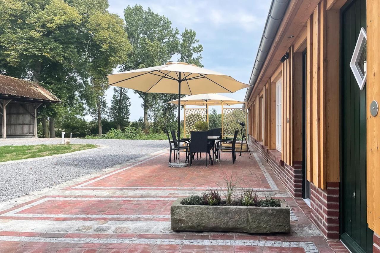 Gut Gross Fedderwarden, Ferienwohnung Mettje Butjadingen Esterno foto